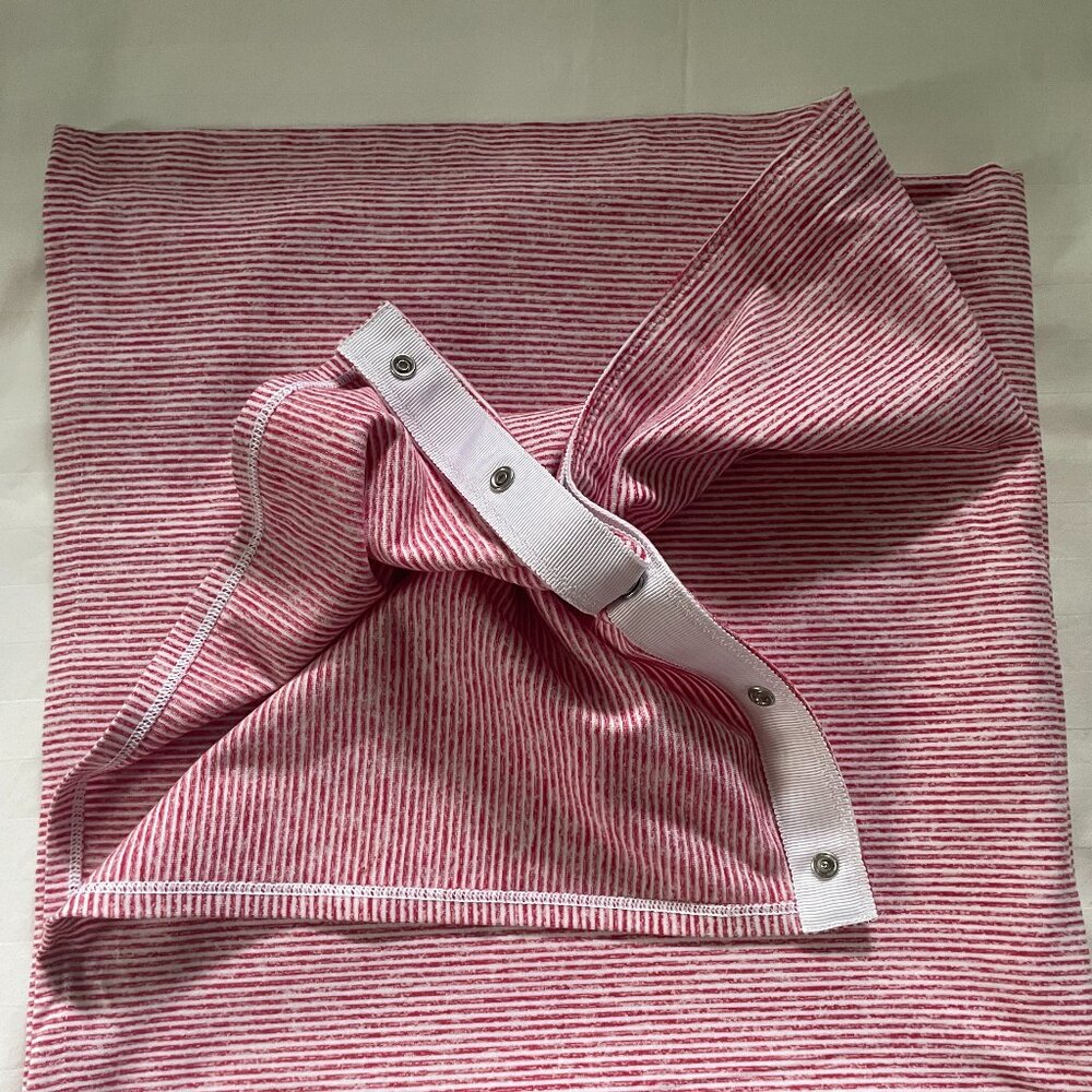 Lululemon Vinyasa Scarf O/S Red and White Striped